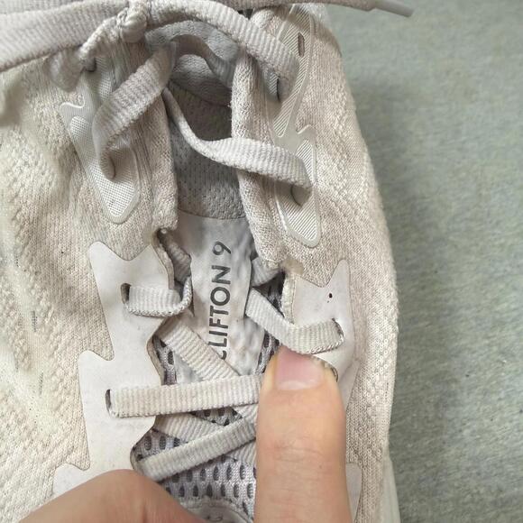 Hoka One Clifton 9 Nimbus Cloud Mens Size 12.5 Sneakers 1127895-NCSW - Picture 5 of 12